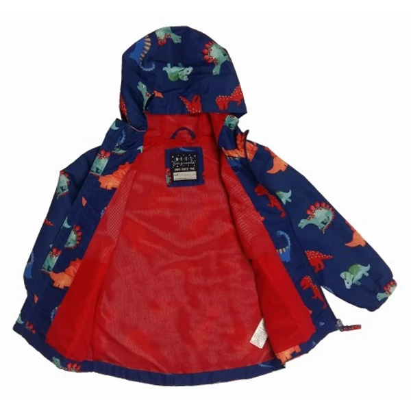 Kék dínós átmeneti kabát (110)