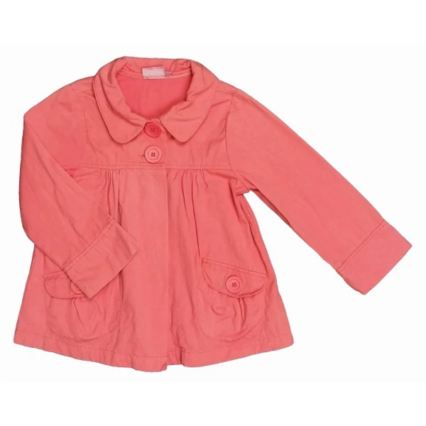 Málna átmeneti kabát (140)