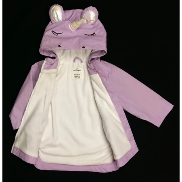 Lila Unikornis átmeneti kabát (152)
