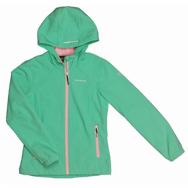 Zöld-pink átmeneti kabát (152)