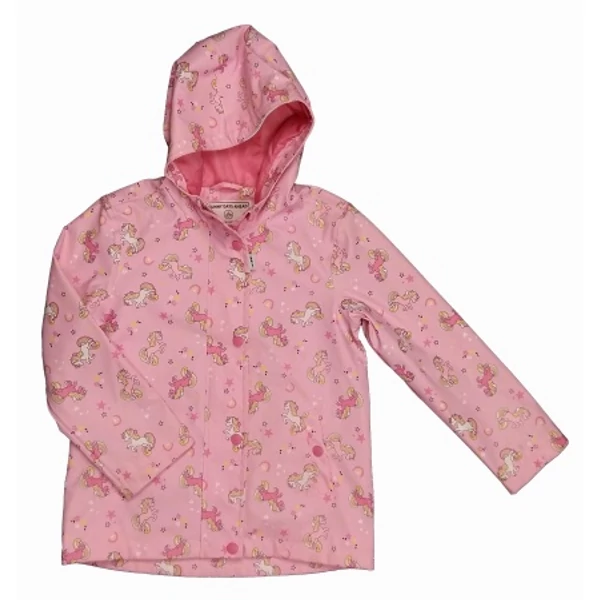 Pink unicornisos átmeneti kabát (122)