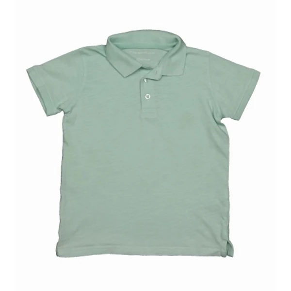 Zöld galléros póló (110)