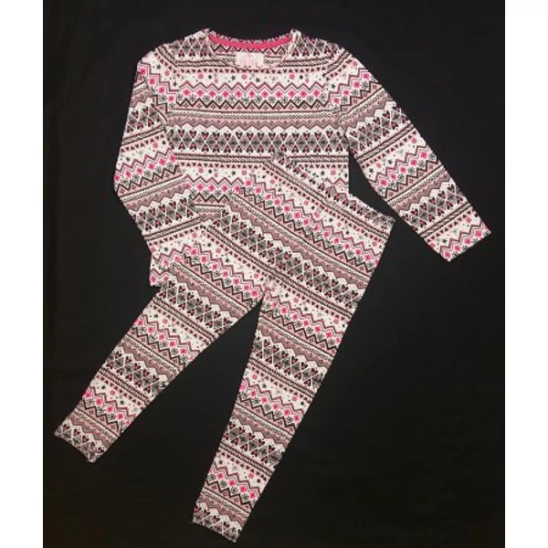 Pink-fekete mintás pizsi (122)