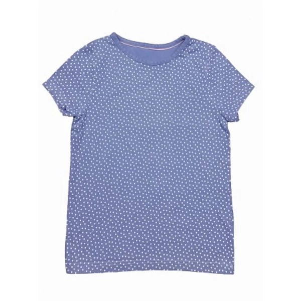 Kék pöttyös póló (134)