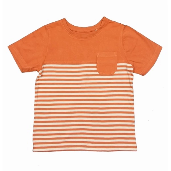Narancs csíkos póló (110)