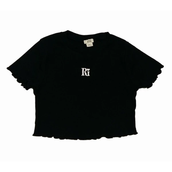 fekete River Island póló (116)