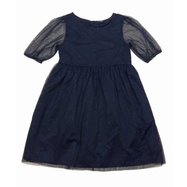 Sötétkék tüllös ruha (128)