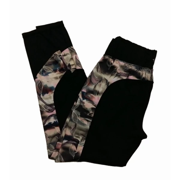 Fekete-mintás sportleg (M)