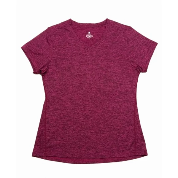 Pink-fekete cirmos sportpóló (L)