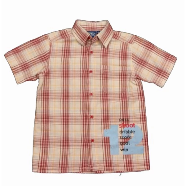 Bordó kockás ing (104)