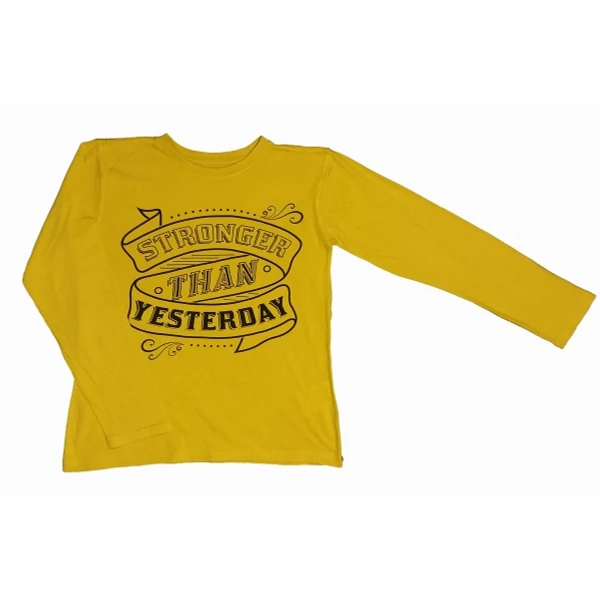 Sárga feliratos póló (152)