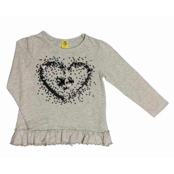 Szürke szives tunika (104)