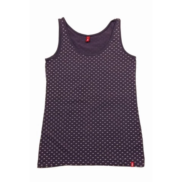 Lila-fehér mintás póló (XL)