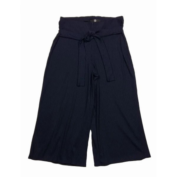 Sötétkék bordás 3/4-es nadrág (40)