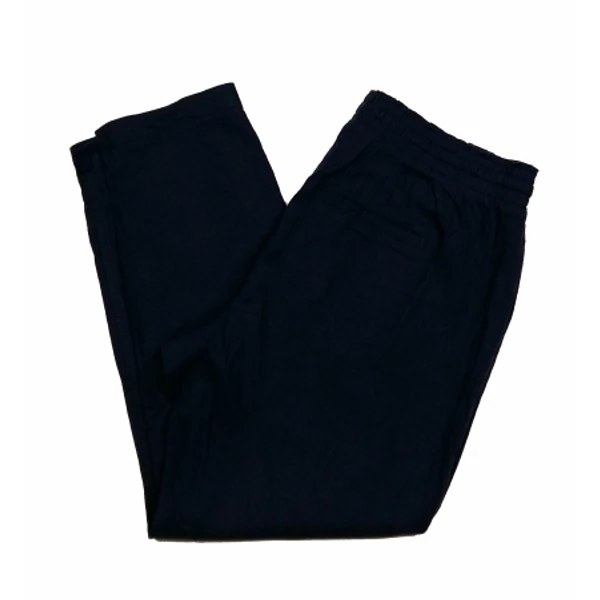 Sötétkék len nadrág (44)