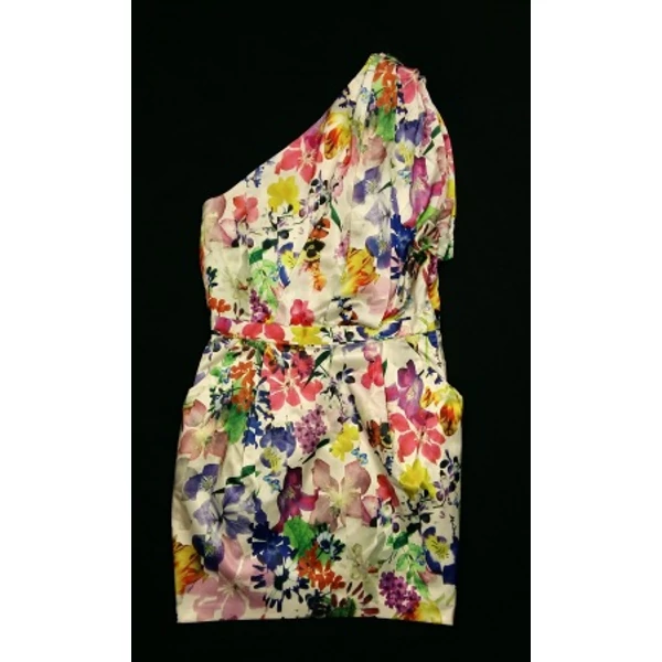 Virágos Miss Sixty asszimetrikus ruha (L)