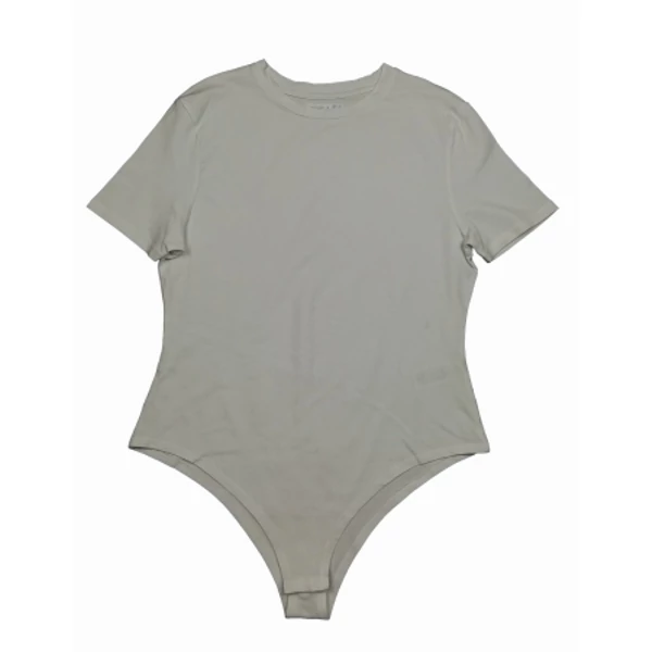 Fehér pólóbody (L)