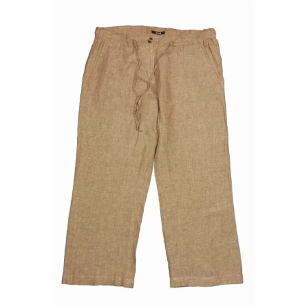 OPUS barna len nadrág (40)