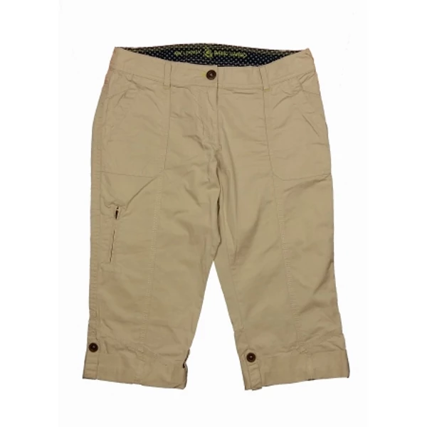 S'Oliver bézs roll-up nadrág (S)