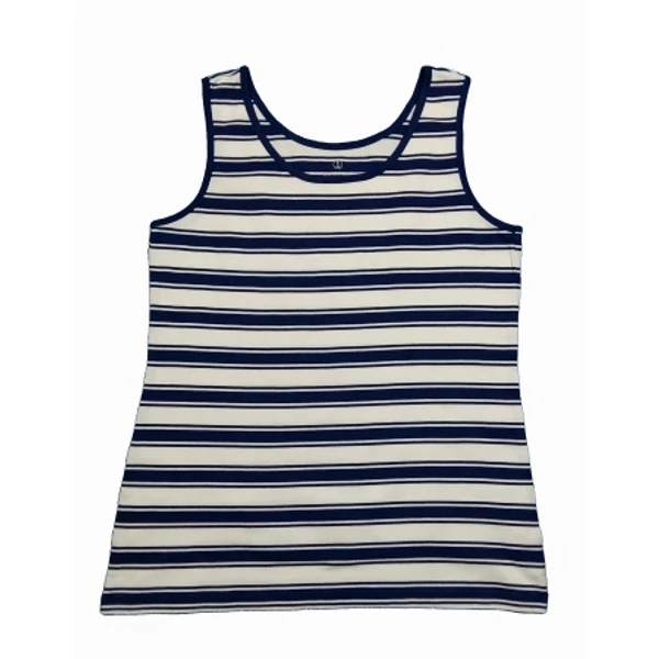 Kék-fehér csíkos póló (M)