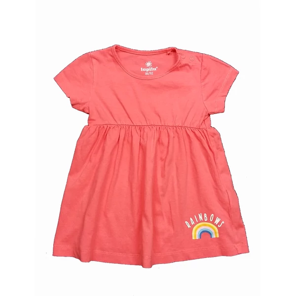 Korall szivárványos ruha (92)