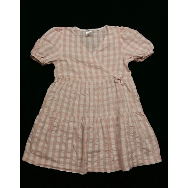 Rózsaszín kockás ruha (128)