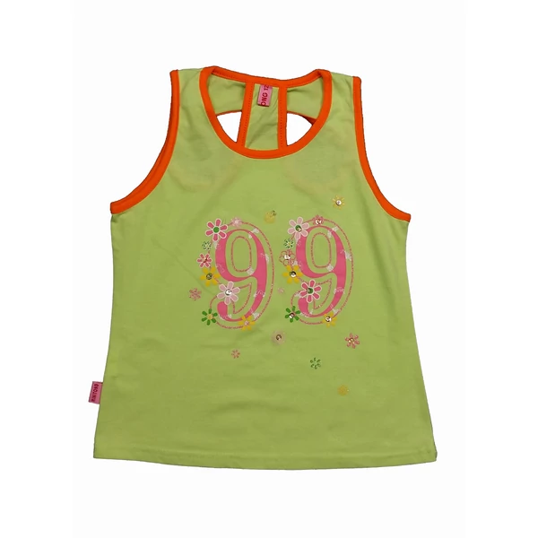 Zöld virágos top (152)