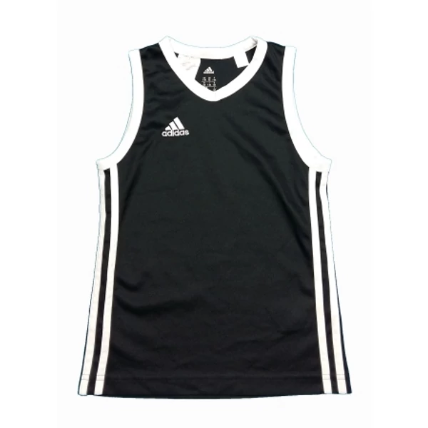 Fekete-fehér adidas sportpóló (128)